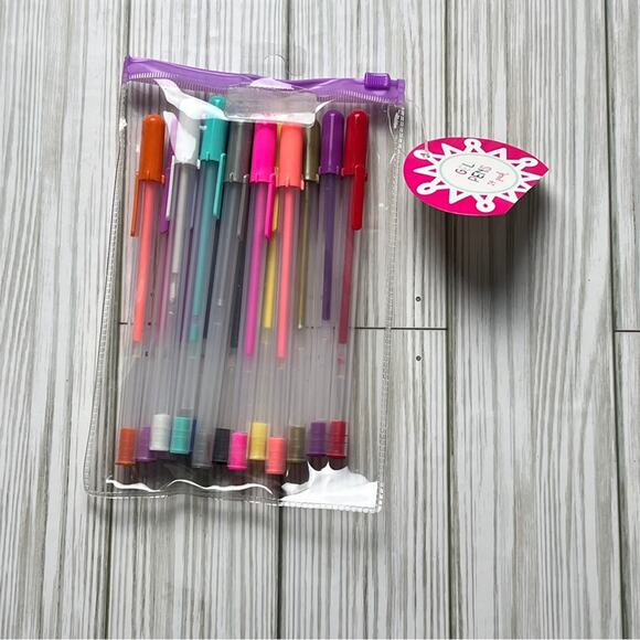 Assorted Color Gel Writing Pens New in Package - Picture 2 of 6